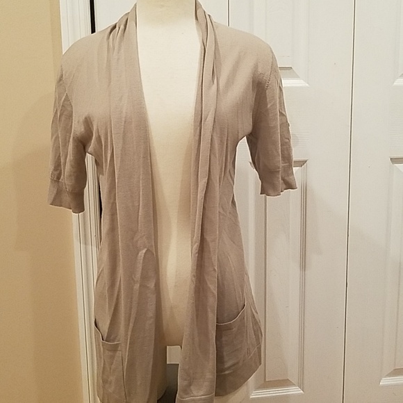 Theory Sweaters - THEORY TAN CARDIGAN